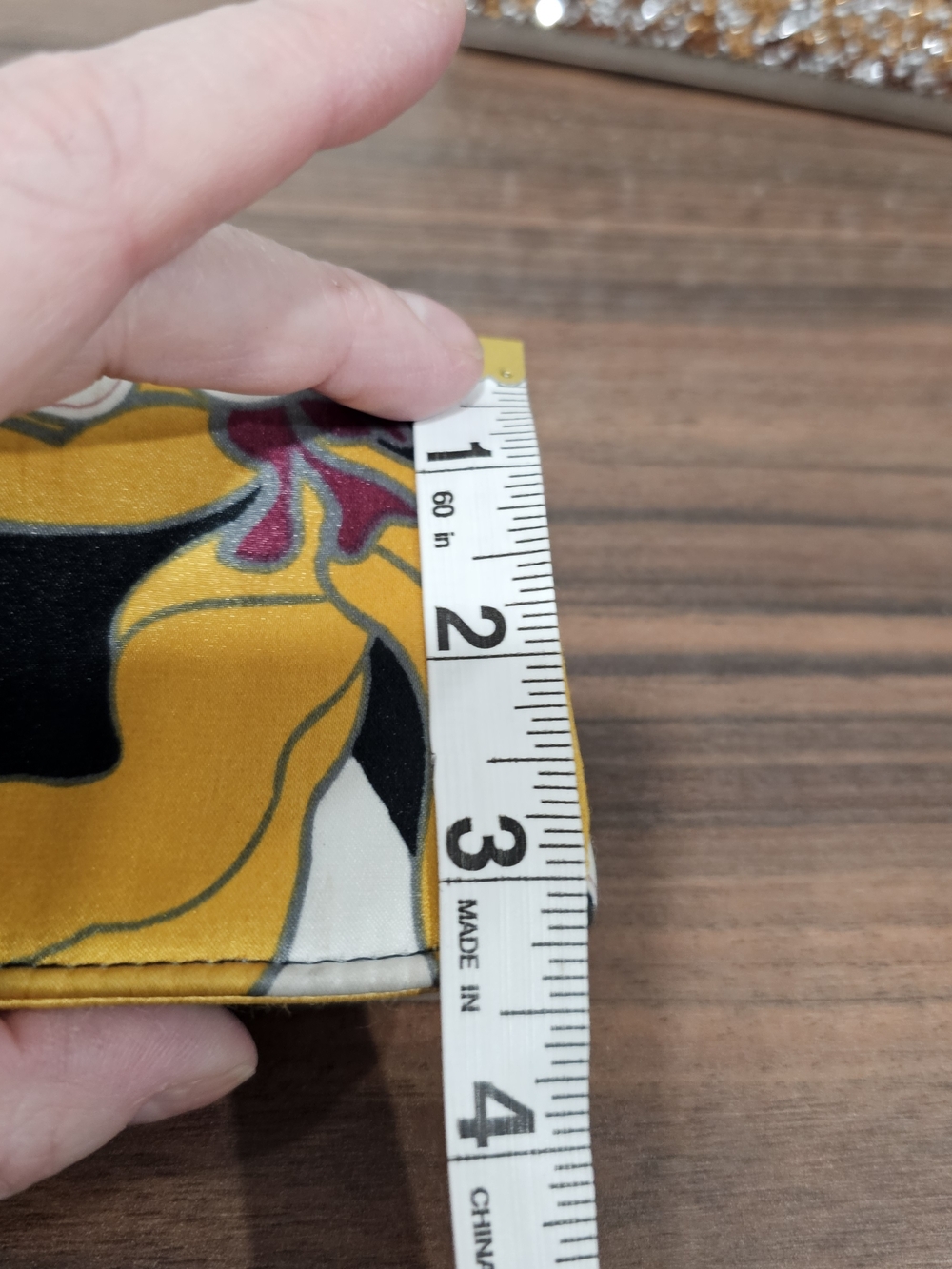 Vintage Avante Garde Floral Gold Black White Evening Clutch Bag - Picture 6 of 9